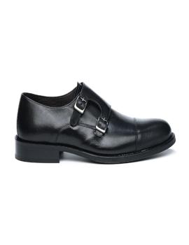 Zapato Bossi hebillas negro