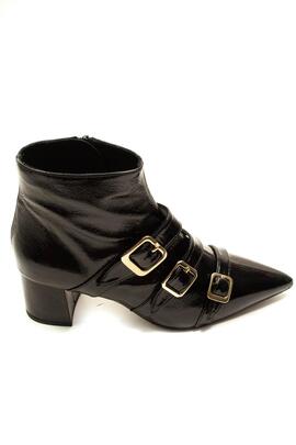 Botin Angari Julieta Charol negro