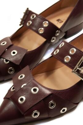 Zapato Angari Canada burdeos