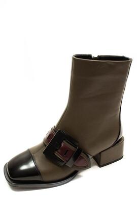 Botín Noa Harmon Borgo multicolor kaki