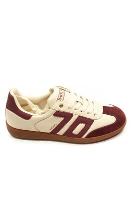 Deportiva Back70 Cloud NM13 beis y burdeos