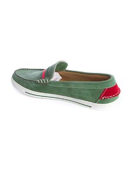 Zapato Canalletti mocasin verde