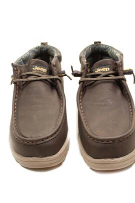 Botín Jeep Samoa Wallabee marrón