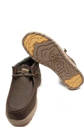 Botín Jeep Samoa Wallabee marrón