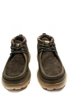 Botín Jeep Kauai Wallabee verde