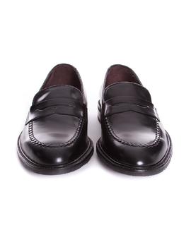 Zapato Sergio Serrano liso goma negro