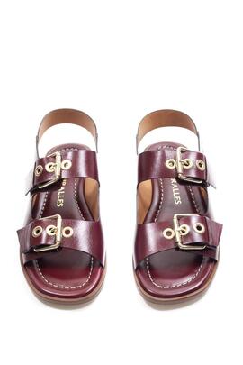 Sandalia Pedro Miralles Florencia burdeos