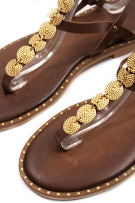 Sandalia Myconian Grecia cuero