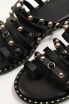 Sandalia Myconian Palma negra