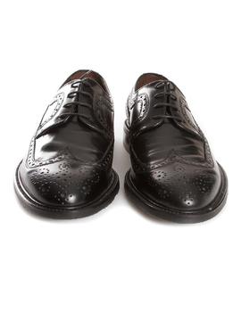 Zapato Sergio Serrano picado negro