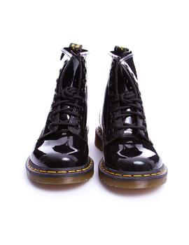 Bota Dr.Martens 1460 W Patent Lamper Black Noir