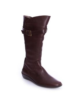 Bota Pratik hebilla marron