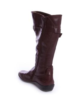 Bota Pratik hebilla marron