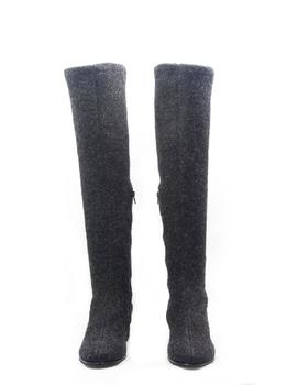 Botas Baton Rouge mosquetera lana gris