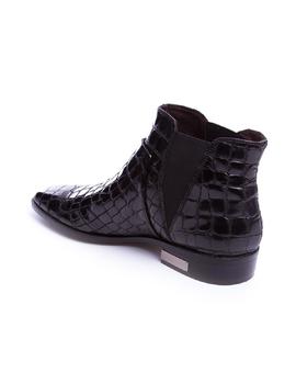 Botines Elvio Zanon fuelle coco negro