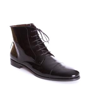 Botines Pertini charol negro en Zapateria Viñas