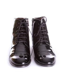 Botines Pertini charol negro en Zapateria Viñas