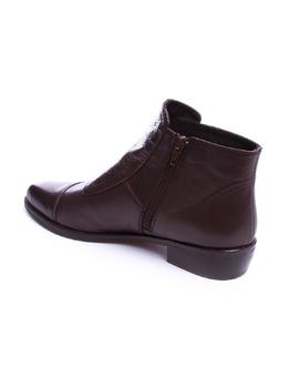 Botines Plumers hebillas marron