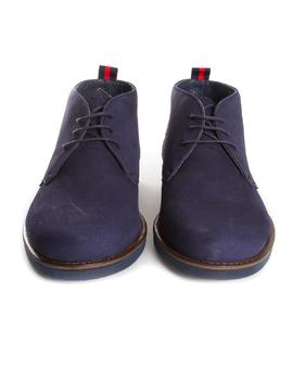 Botines Rodia cordon azul