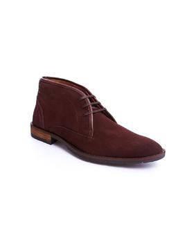 Botines Rodia cordon serraje marron