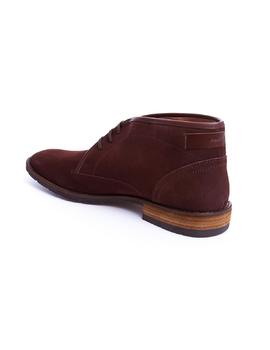 Botines Rodia cordon serraje marron