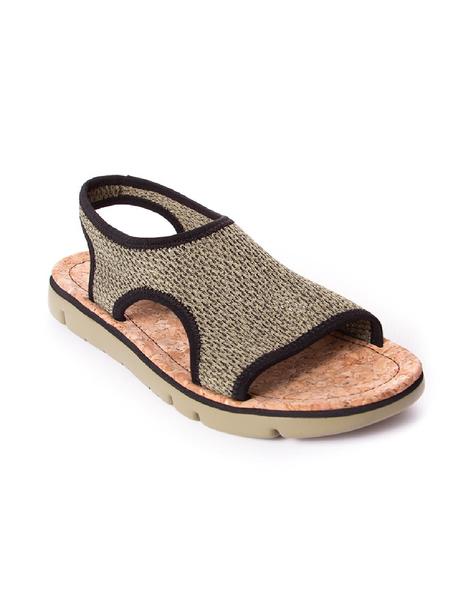 Sandalias Camper Oruga tejido verde