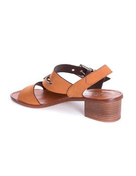 Sandalias Plumers tacon nobuck cuero