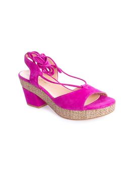 Sandalias Pedro Miralles tacon ante violeta