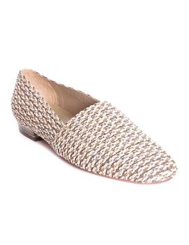 Zapato Baton Rouge trenzado combinado