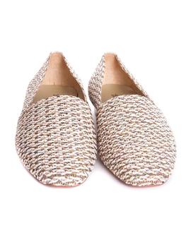 Zapato Baton Rouge trenzado combinado