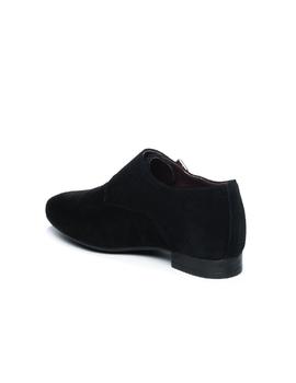 Zapato Frau hebillas serraje negro