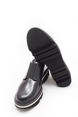 Zapato Wording elástico negro