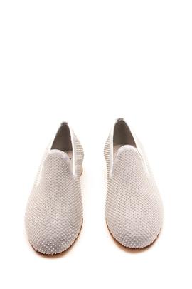 Slipper Pertini bolitas gris en Zapateria Viñas