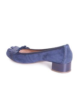 Zapato Hispanitas tacon perla azul