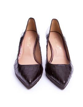 Zapato Calzados Marian salon tacon coco marron