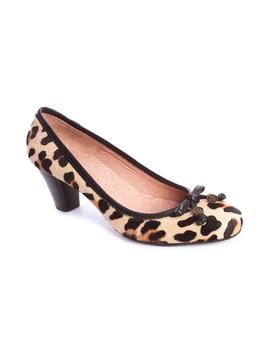 Zapato Pedro Miralles tacon leopardo