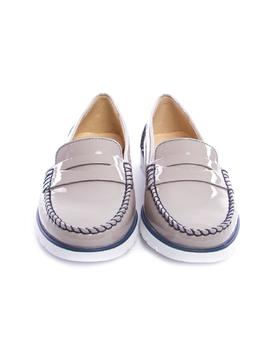 Mocasin Geox Kookean charol gris