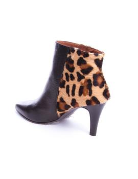 Botin Pedro Miralles tacon leopardo