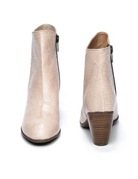 Botin Plumers tacon grabado nude