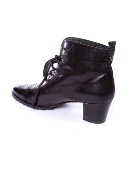 Botin El Cuco tacon cordon negro