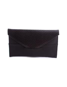 Bolso Calzados Marian cartera grabado negro