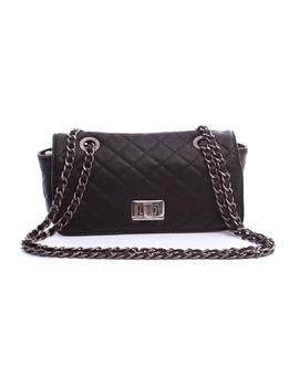 Bolso Hispanitas guateado en negro