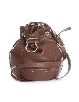 Bolso Petusco bombonera marron