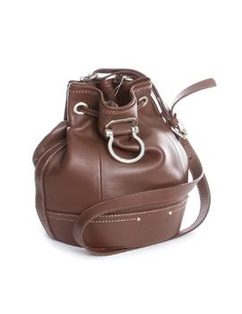 Bolso Petusco bombonera marron