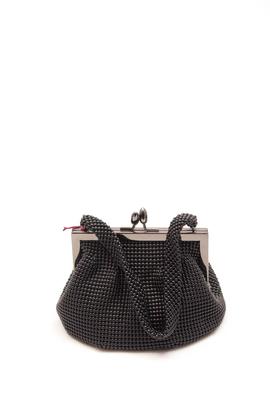 Bolso Drap redondo negro