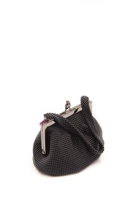 Bolso Drap redondo negro