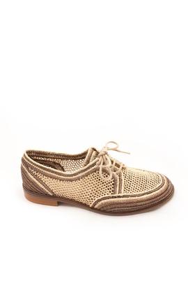 Zapato Pedro Miralles crochet marron