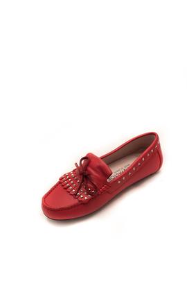 Mocasin Soler & Pastor fleco rojo