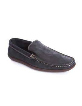 Mocasines Frau liso azul