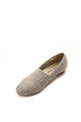 Zapato Bouton Rouge trenzado plata